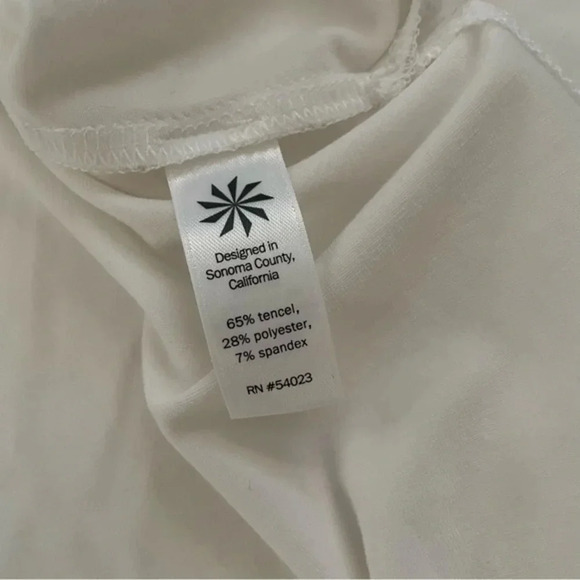 Athleta Side Split Tank Top White XS - Picture 4 of 7